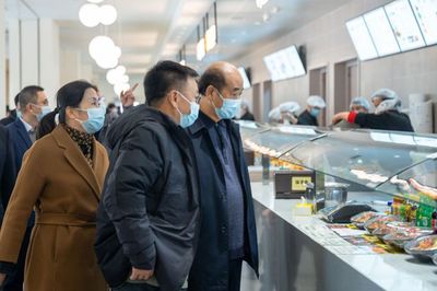 陜西省委教育工委、省教育廳領(lǐng)導(dǎo)赴西安歐亞學(xué)院調(diào)研高校餐飲管理與服務(wù)保障工作